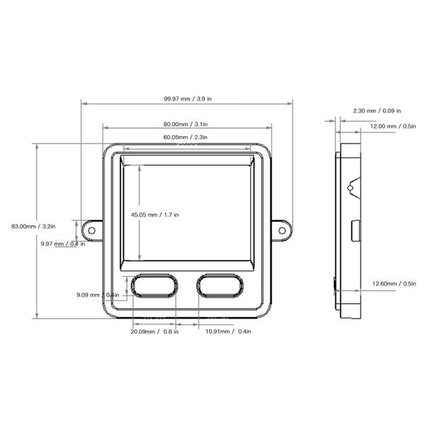 Imagem de Touchpad Qiilu USB com fio, 2 botões ABS embutidos para laptop