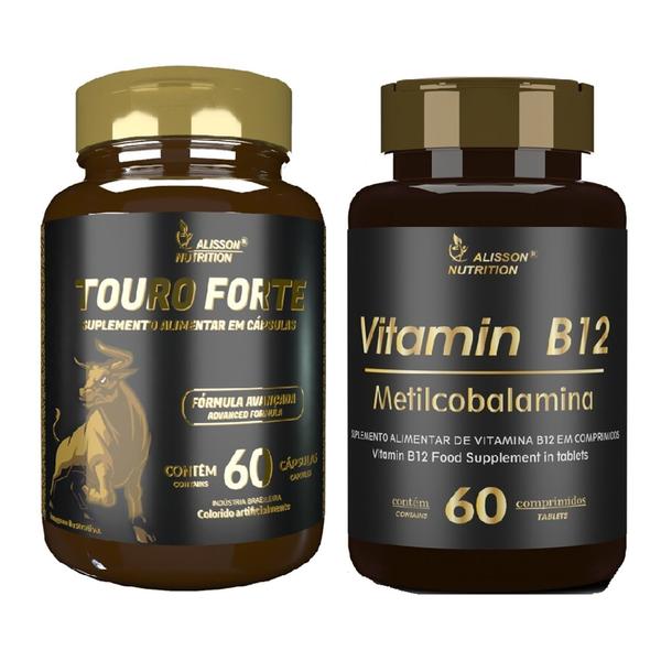 Imagem de Touro Forte 60 cápsulas com Vitamina B12 Pré Hormonal