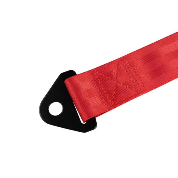 Imagem de Tow Strap Fita Roboque Cinta Para-Choque Vermelho Estilo Br