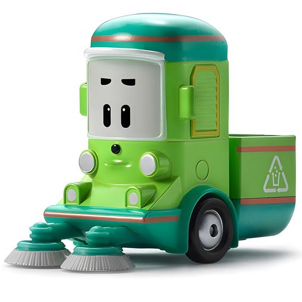 Imagem de Toy Car Robocar Poli Cleany Sweeper Truck Metal fundido