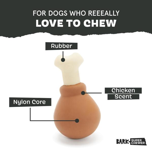 Imagem de Toy Dog Chew Toy Barkbox Super Chewer Tough Dental Stimulating