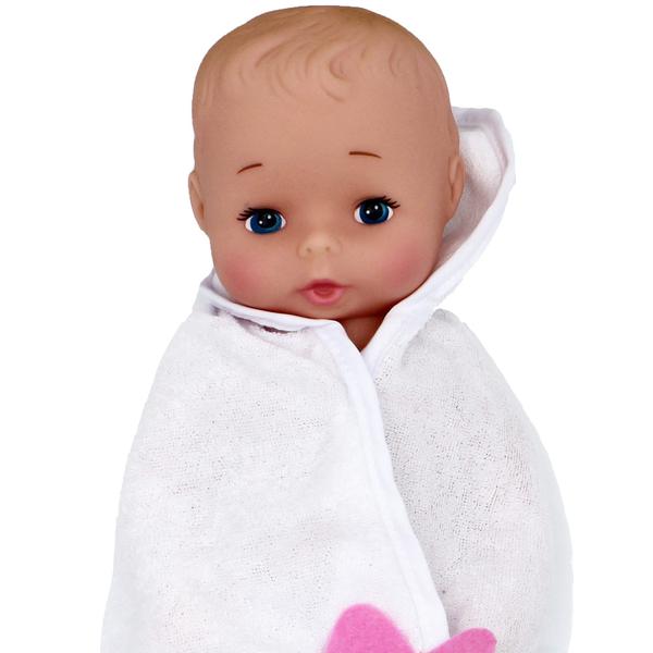 Imagem de Toy Doll Baby's First Bathtime Softina White Plastic 1+