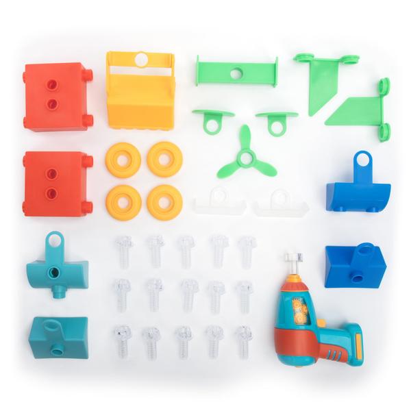 Imagem de Toy Educational Insights Design & Drill Build-It Bucket com furadeira