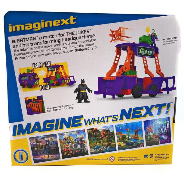 Toy Fisher-Price Imaginext DC Super Friends The Joker Van HQ Imagem de Toy Fisher-Price Imaginext DC Super Friends The Joker Van HQ