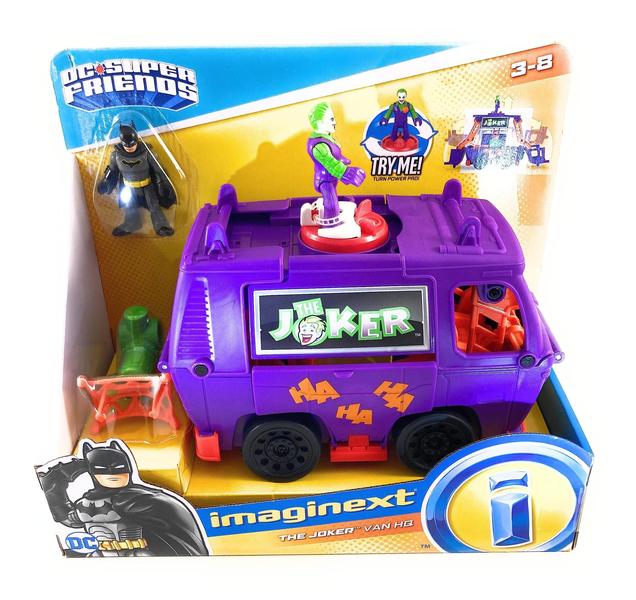 Toy Fisher-Price Imaginext DC Super Friends The Joker Van HQ Imagem de Toy Fisher-Price Imaginext DC Super Friends The Joker Van HQ