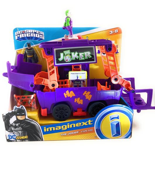 Toy Fisher-Price Imaginext DC Super Friends The Joker Van HQ Imagem de Toy Fisher-Price Imaginext DC Super Friends The Joker Van HQ