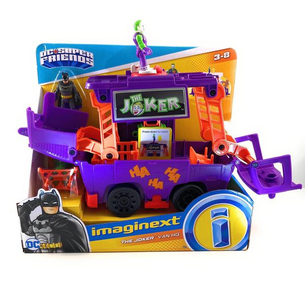 Toy Fisher-Price Imaginext DC Super Friends The Joker Van HQ Imagem de Toy Fisher-Price Imaginext DC Super Friends The Joker Van HQ