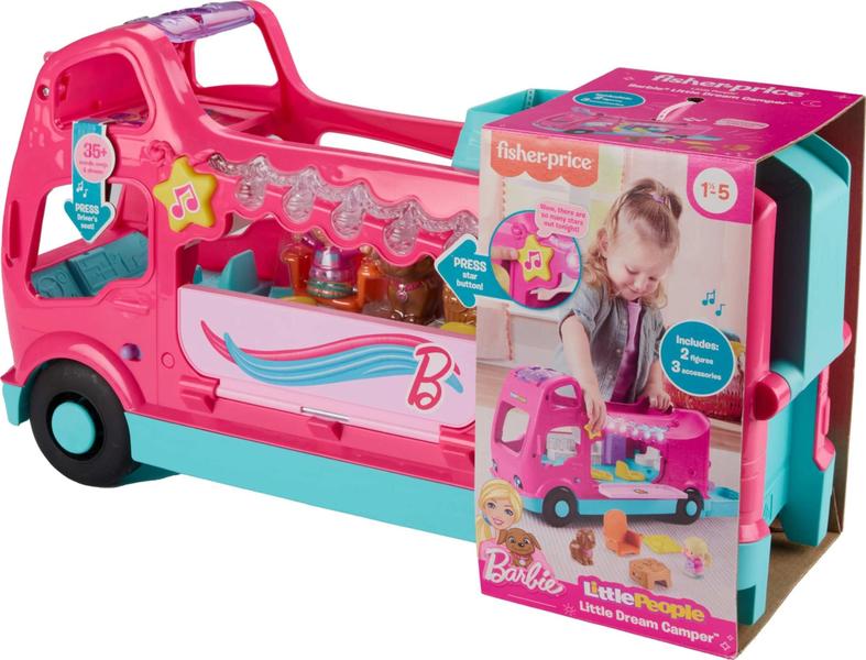 Imagem de Toy Fisher-Price Little People Barbie Little Dreamcamper RV