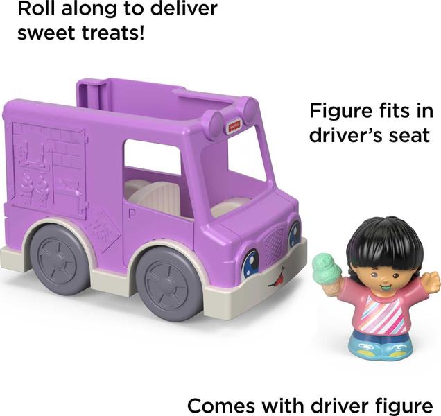 Imagem de Toy Fisher-Price Little People Share a Treat Ice Cream Truck