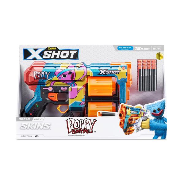 Toy Foam Blaster XShot Skins Dread Blaster Poppy Playtime Imagem de Toy Foam Blaster XShot Skins Dread Blaster Poppy Playtime