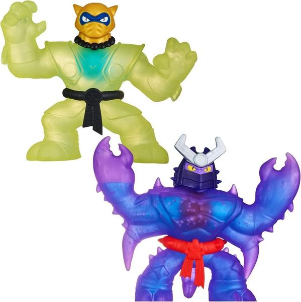 Imagem de Toy Heroes of Goo Jit Zu Goo Shifters Liquid Gold Pantaro VS Shadow Orb Scorpius