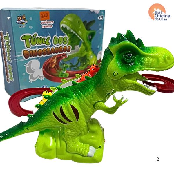 Imagem de Toy King Happy Dinossauro Interativo Movimento e Luzes ID