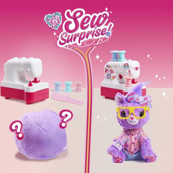 Imagem de Toy Little Live Pets Scruff-a-Luvs Sew Surprise Purple