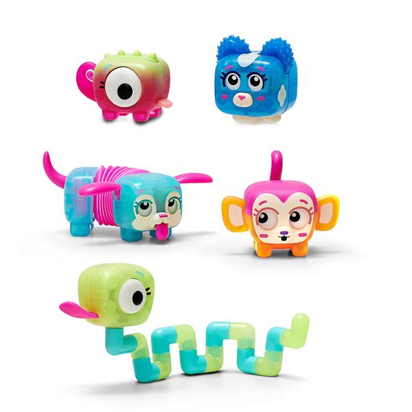 Imagem de Toy Little Live Pets Squirkies, pacote com 5, interativo para crianças a partir de 5 anos