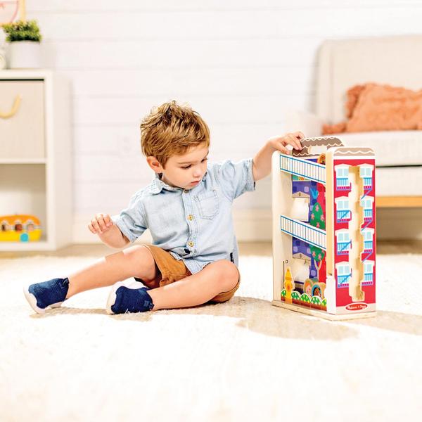 Imagem de Toy Melissa & Doug GO Tots Town House Tumble com discos