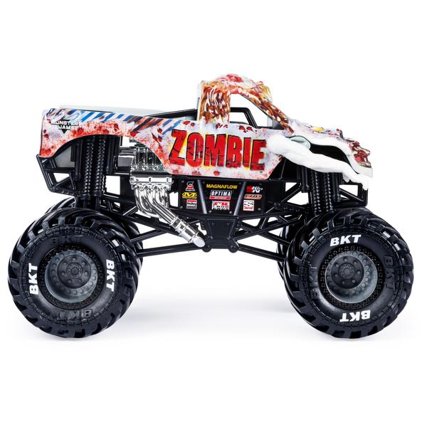 Imagem de Toy Monster Truck Monster Jam: Zumbi oficial, escala 1:24