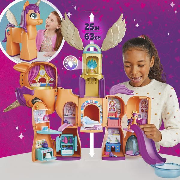 Imagem de Toy My Little Pony Sunny's Playset Reveal com 30 acessórios