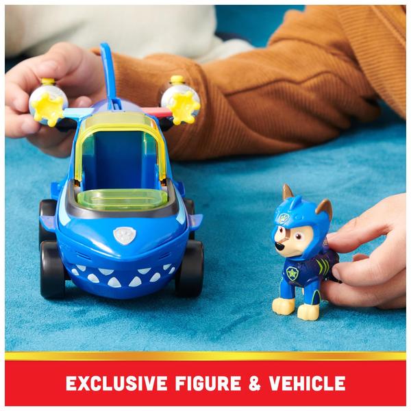 Imagem de Toy Paw Patrol Aqua Pups Chase com veículo Transforming Shark