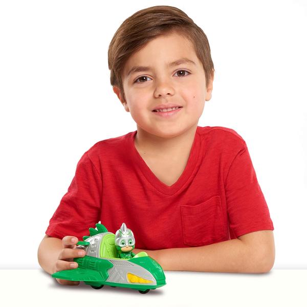 Imagem de Toy PJ Masks Save the Sky Gekko Mobile com Gekko Figure 3+