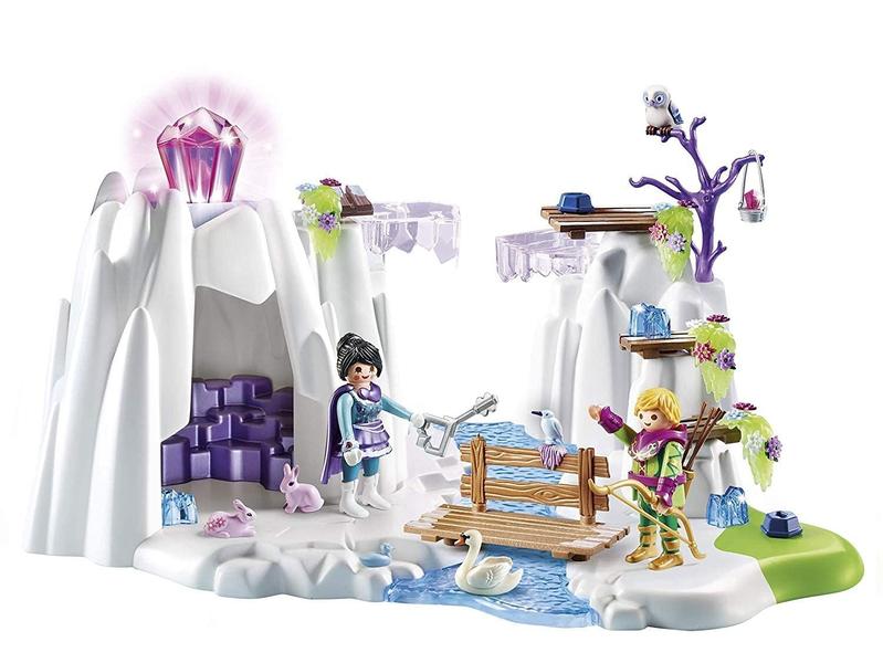 Imagem de Toy Playmobil Crystal Diamond Hideout com princesa do inverno