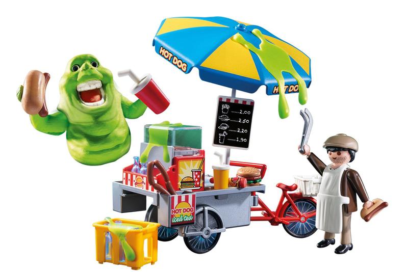 Imagem de Toy Playmobil Ghostbusters Slimer com suporte para cachorro-quente