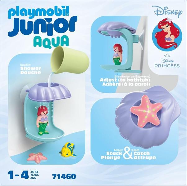 Imagem de Toy Playmobil Junior e Disney Ariel's Shell Shower por mais de 1 ano