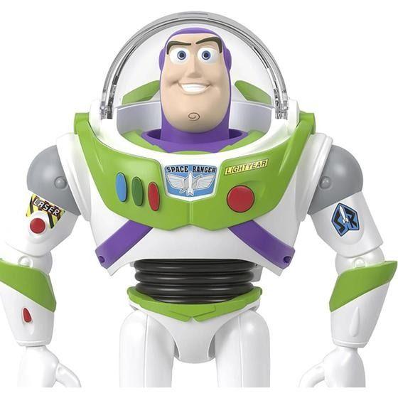 Imagem de Toy Story Buzz Lightyear 28cm Foguete Resgate 35 sons Mattel