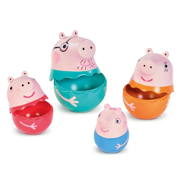 Imagem de Toy Toomies Tomy Grow with Peppa Pig Nesting Family 18M+