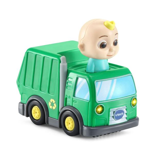 Toy VTech CocoMelon Go! Vá! Caminhão de reciclagem Smart Wheels JJ Imagem de Toy VTech CocoMelon Go! Vá! Caminhão de reciclagem Smart Wheels JJ