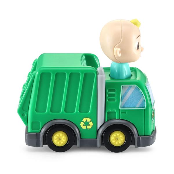 Toy VTech CocoMelon Go! Vá! Caminhão de reciclagem Smart Wheels JJ Imagem de Toy VTech CocoMelon Go! Vá! Caminhão de reciclagem Smart Wheels JJ