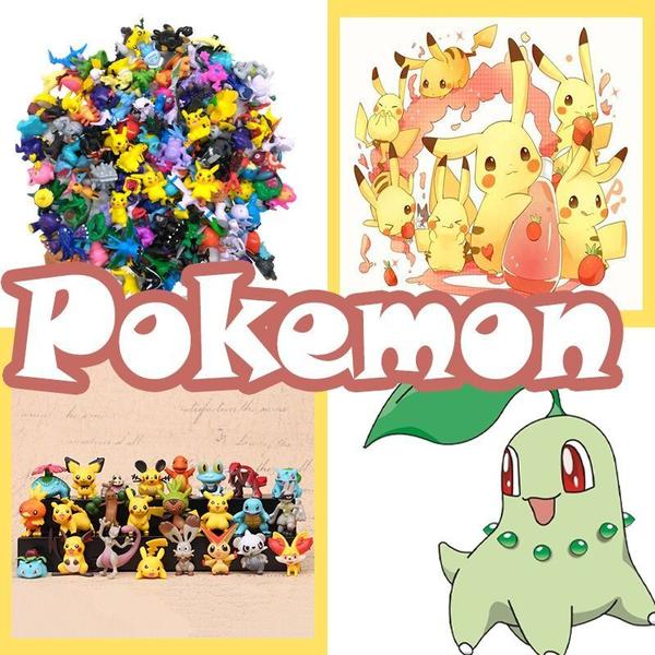 Imagem de Toy Wokex, 144 peças, cápsulas Pokémon Doll, brinquedos e conjunto de escritório