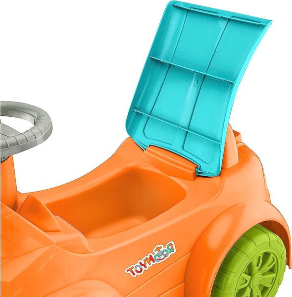 Imagem de Toymotor Laranja Carrinho De Empurrar 156 Roma Brinquedos