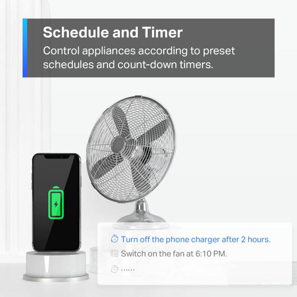 Imagem de TP-Link Tapo Matter Compatível Smart Plug Mini, Compact De