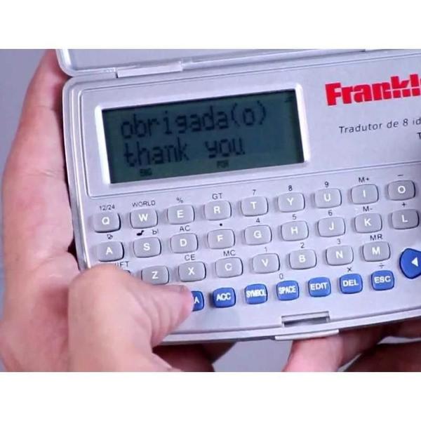 Imagem de Tradutor Eletrônico Franklin Tg115 8 Idiomas Calculadora