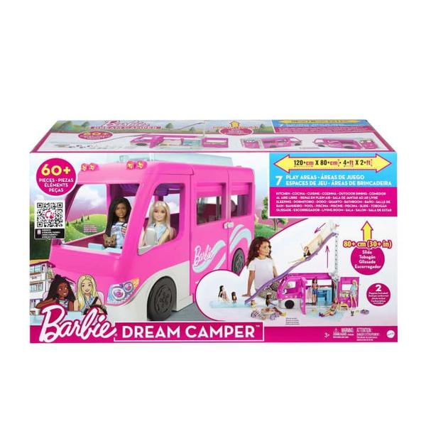 Trailer Dos Sonhos Dream Camper Barbie - Mattel HCD46 Imagem de Trailer Dos Sonhos Dream Camper Barbie - Mattel HCD46