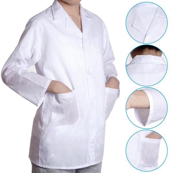 Imagem de Traje com casaco de laboratório infantil Doctor Scientist com óculos