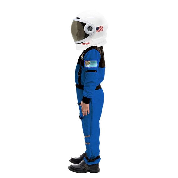 Imagem de Traje de astronauta Spooktacular Creations Kids com capacete azul