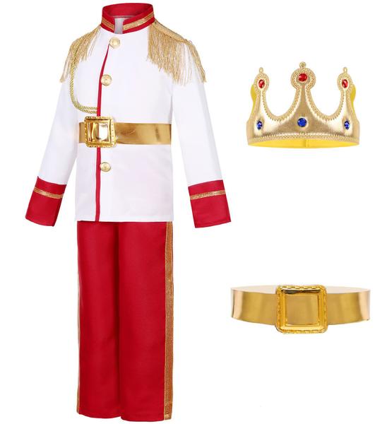 Imagem de Traje Dormstop Boys Prince Charming 7-8 anos branco