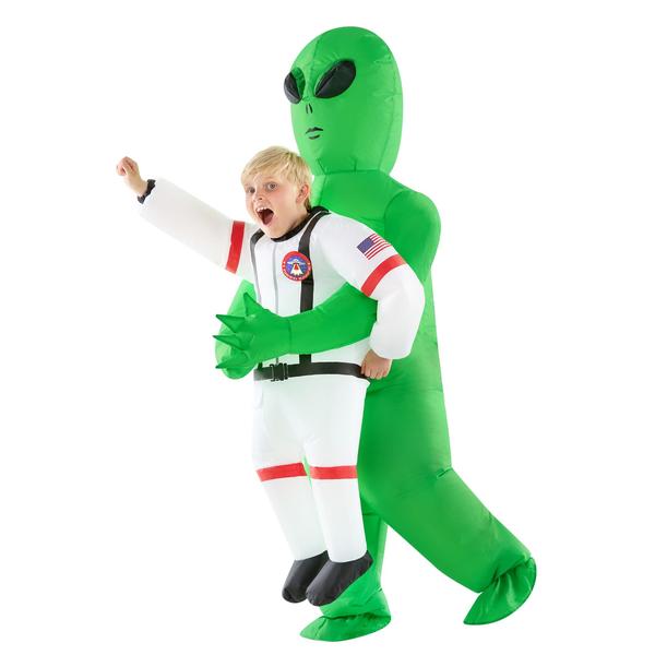 Imagem de Traje inflável de astronauta alienígena para crianças Morph Alien