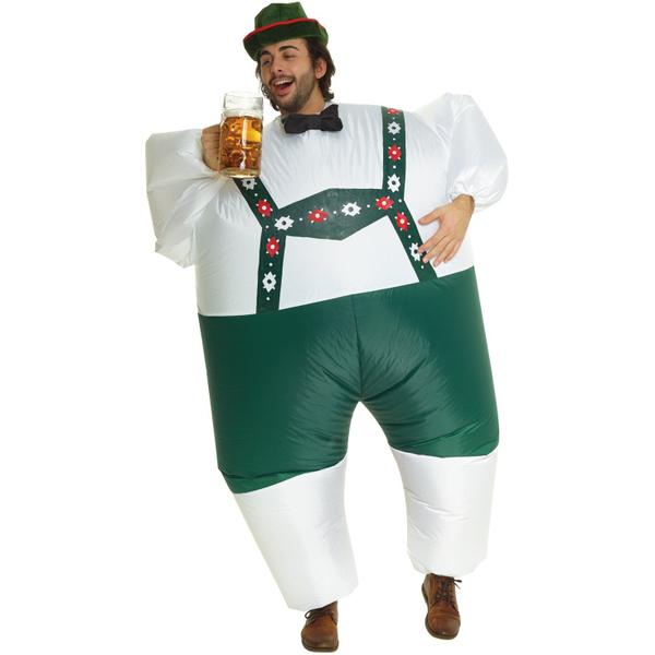 Imagem de Traje Inflável Lederhosen Morph Mens MegaMorph - Tamanho Único