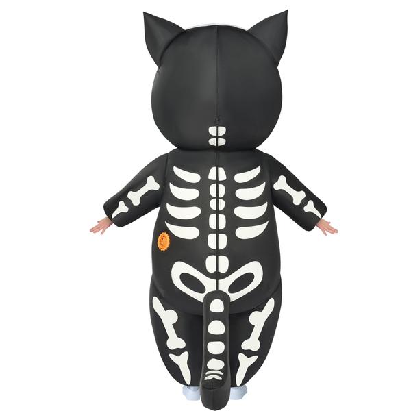 Imagem de Traje inflável Spooktacular Creations Skeleton Cat Kids