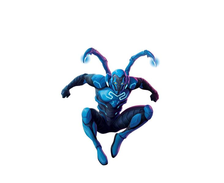 Imagem de Traje Rubie's DC Comics Blue Beetle Deluxe Boy's Small