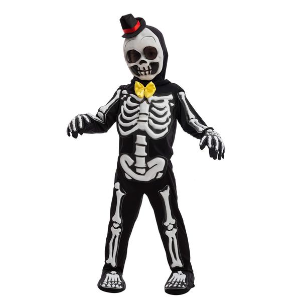 Imagem de Traje Spooktacular Creations Glows in the Dark Skeleton