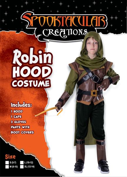 Imagem de Traje Spooktacular Creations Robin Hood Child Medium