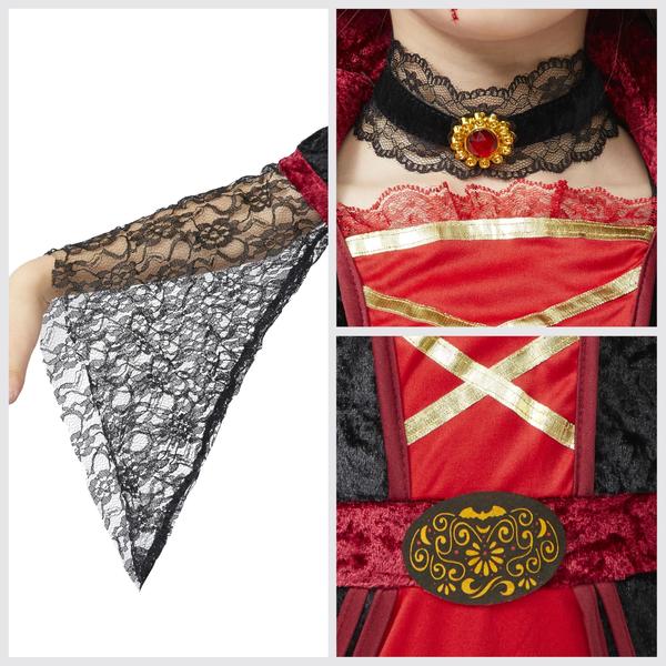 Imagem de Traje Spooktacular Creations Royal Vampire Girl XXL 14-16 anos