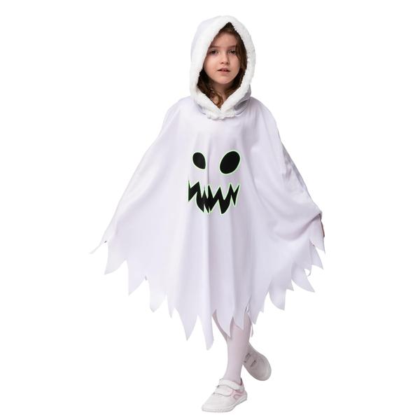 Imagem de Traje Spooktacular Creations Scary Smiling Ghost Girl 3T