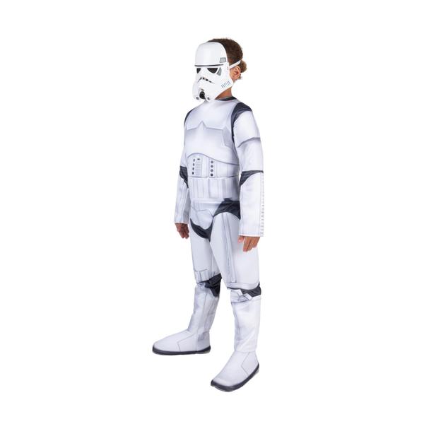 Imagem de Traje Star Wars Stormtrooper Qualux Infantil - Tamanho Grande