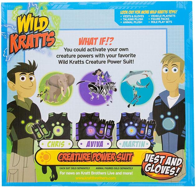 Imagem de Traje Wild Kratts Creature Power Suit Martin Large 6-8X