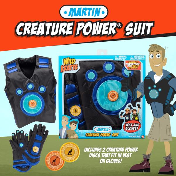 Imagem de Traje Wild Kratts Creature Power Suit Martin Large 6-8X