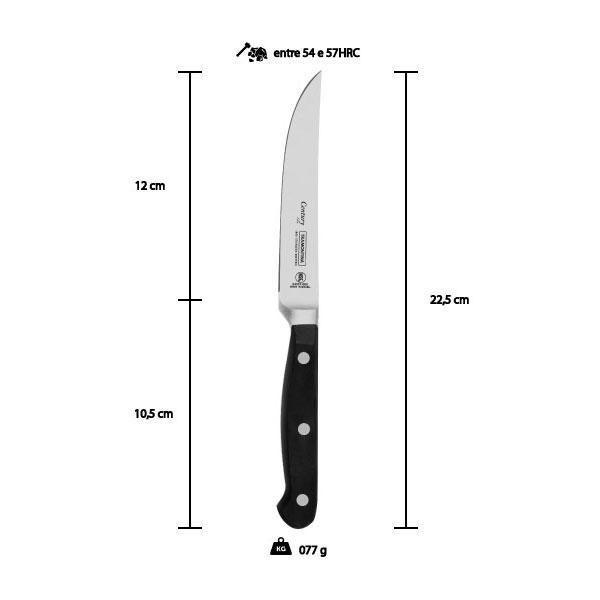 Tramontina Century - Kit 4X Faca Forjada Steak Churrasco 5" - Facas Century Imagem de Tramontina Century - Kit 4X Faca Forjada Steak Churrasco 5"